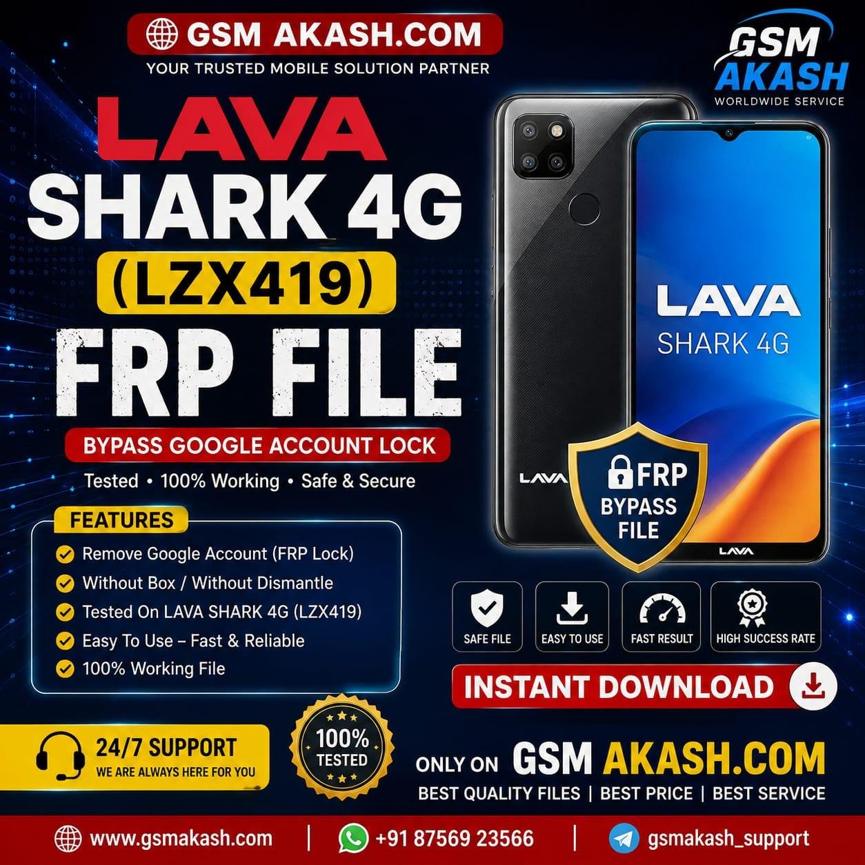 LAVA SHARK 4G (LZX419) FRP  FILE