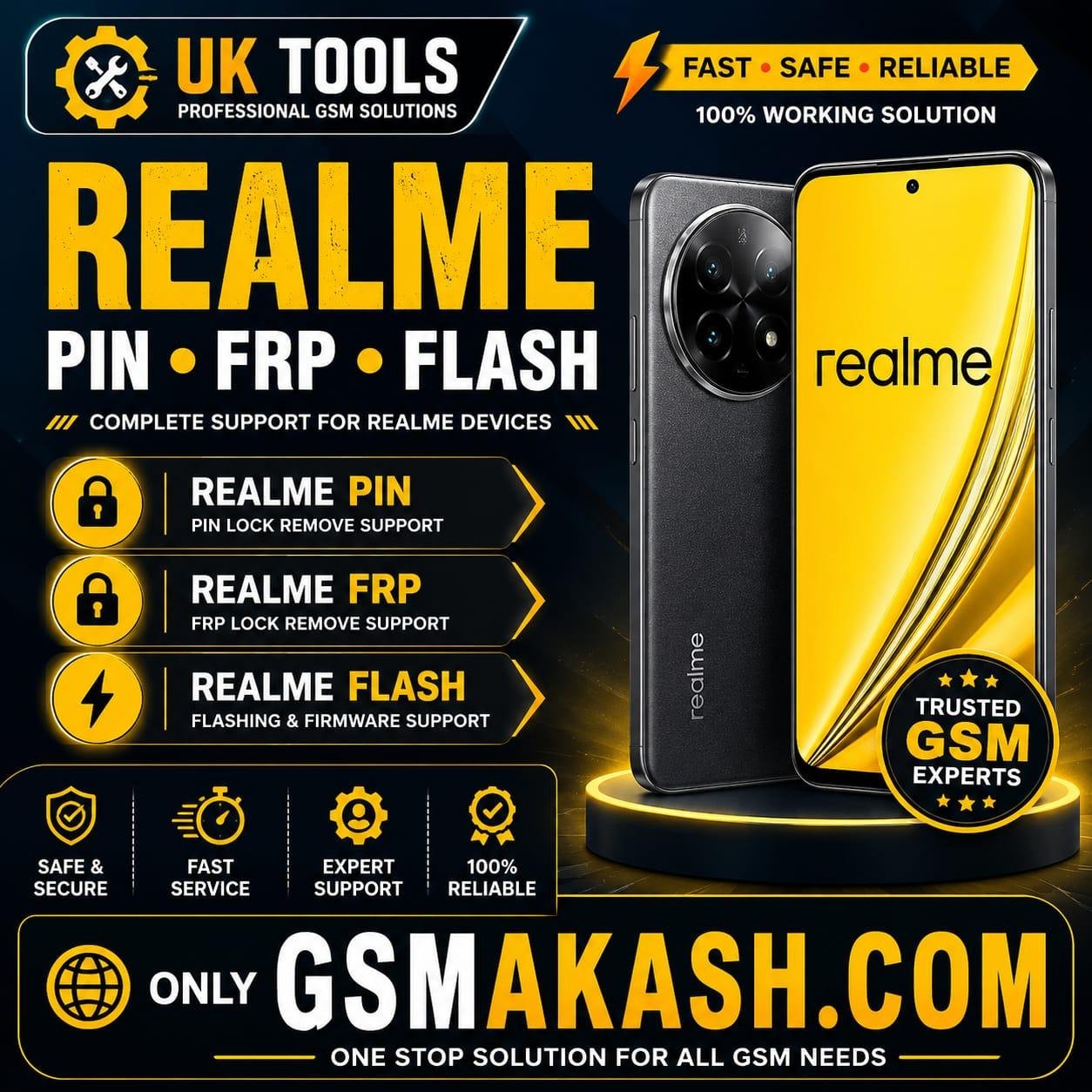 UK-Tools Realme ONE CLICK FRP TOOL
