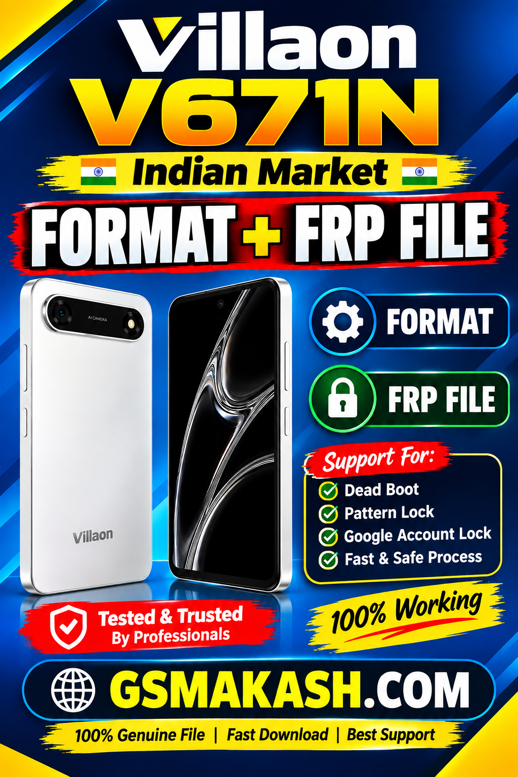 Villaon V671N (Indian Market) Format+FRP File